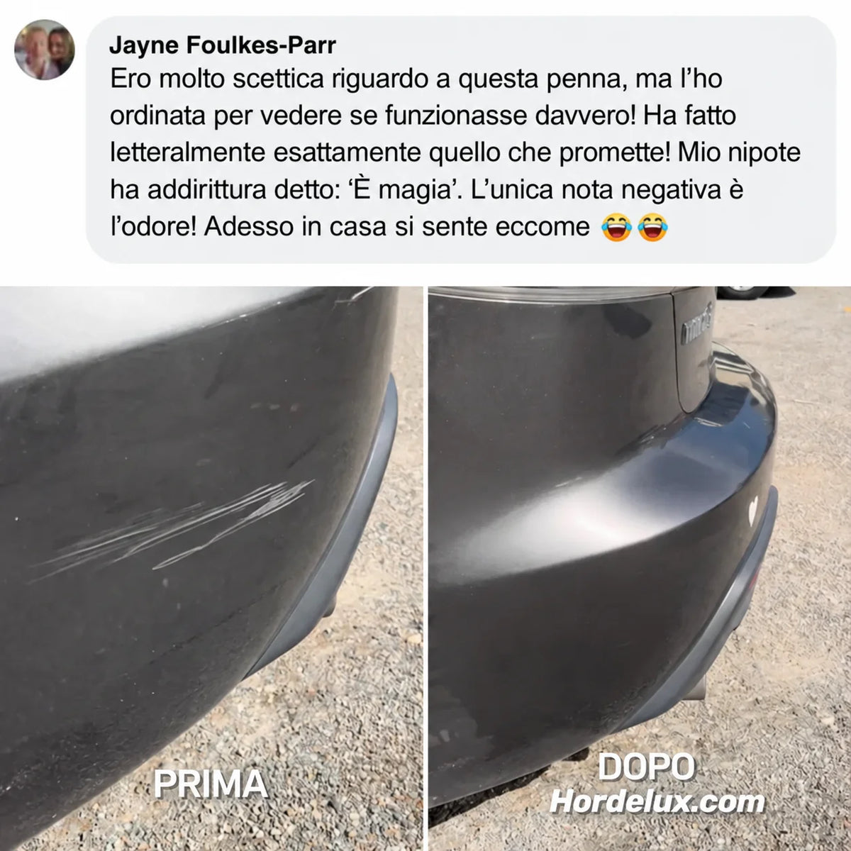 Hordelux — La Penna Magica Contro i Graffi