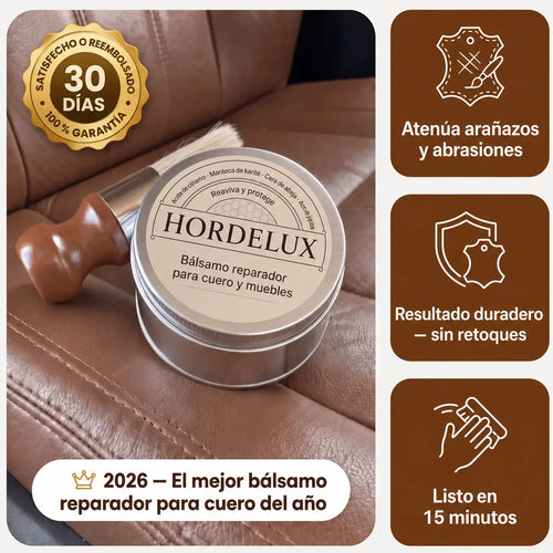 Hordelux – Restauración del cuero del coche