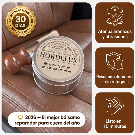 Hordelux – Restauración del cuero del coche
