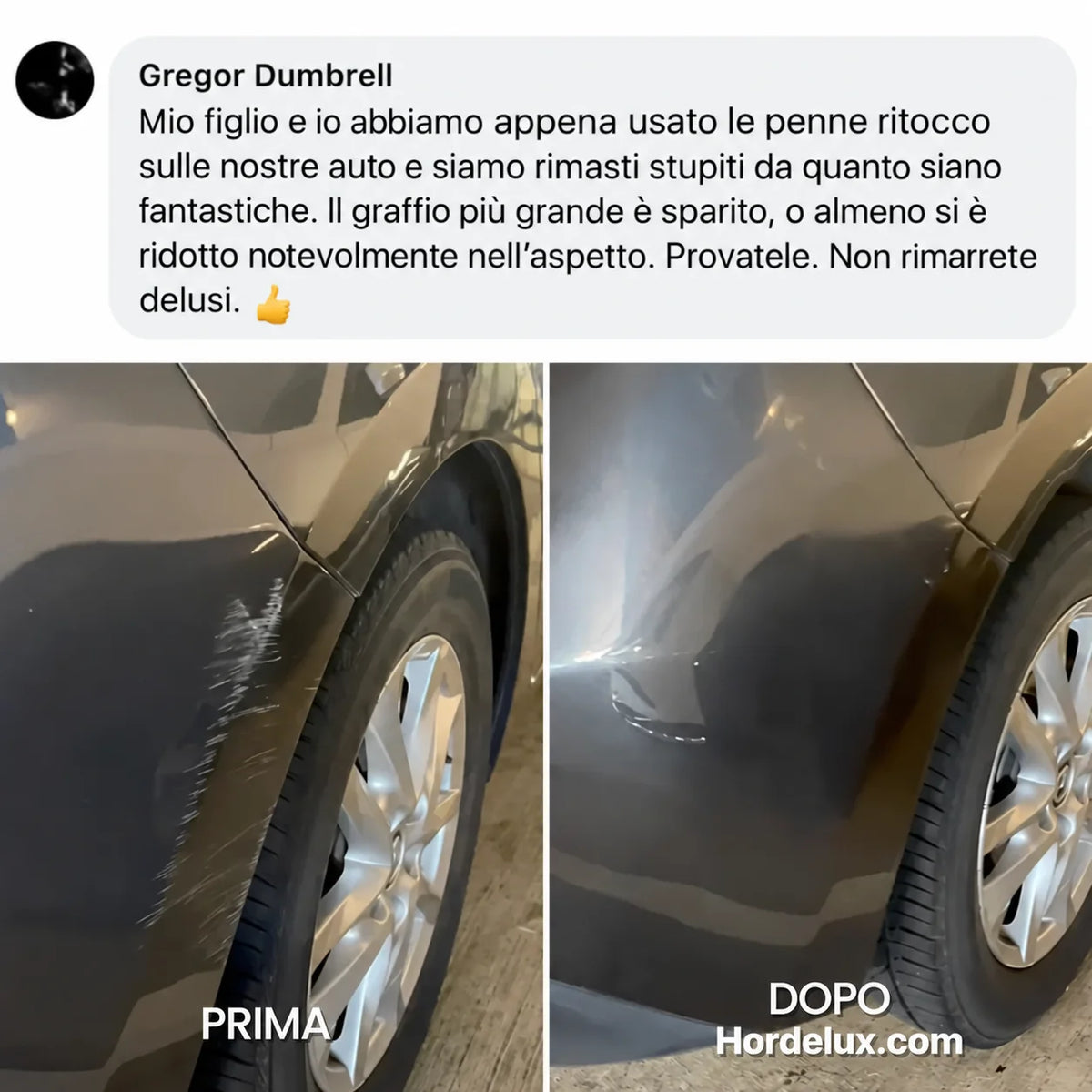 Hordelux — La Penna Magica Contro i Graffi