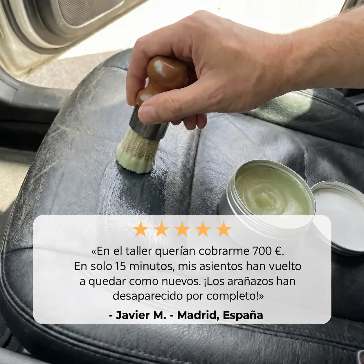 Hordelux – Restauración del cuero del coche