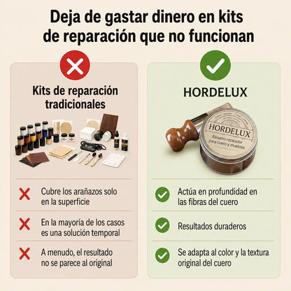 Hordelux – Restauración del cuero del coche